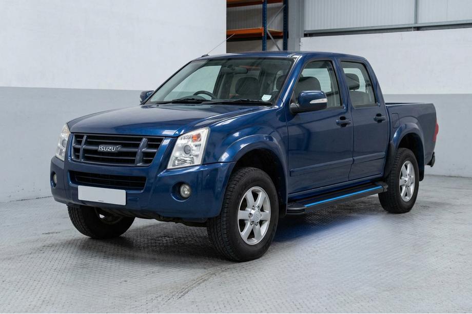 Isuzu D-Max 2002-2011 Estribos Laterales Maya Blue (2007-2012, 2 uds, Aluminio) Image