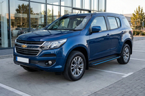 Chevrolet Trailblazer 2012-2019 Estribos Laterales Maya Blue (2 uds., Aluminio) foto 1