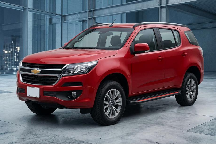 Chevrolet Trailblazer 2012-2019 Estribos Laterales Maya Red (2 uds., Aluminio) Image