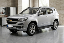 Chevrolet Trailblazer 2012-2019 Estribos Laterales Allmond Black (2 uds., Aluminio) foto 1