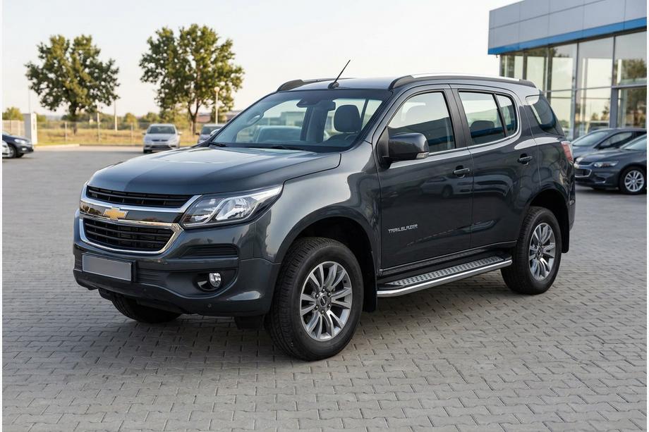 Chevrolet Trailblazer 2012-2019 Estribos Laterales Maydos V2 (2 uds., Aluminio y Acero Inoxidable) Image