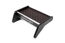 Volkswagen LT 1995-2006 Estante para salpicadero (Negro con costura roja) foto 3