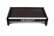 Peugeot Boxer 2006-2025 Estante para salpicadero (Negro con costura roja) desde 2014 foto 2