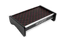 Peugeot Boxer 2006-2025 Estante para salpicadero (Negro con costura roja) desde 2014 foto 3