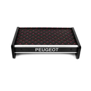 Estante para salpicadero (Negro con costura roja) Peugeot Boxer 2006-2025 foto 2