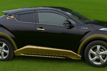Toyota C-HR 2016-2023 Kit de carrocería (imprimado para pintar) foto 3