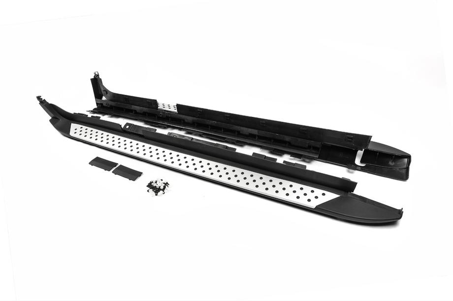 BMW X3 F25 2011-2018 Estribos Laterales V3 OEM (2 uds., Aluminio) Image