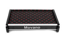 Opel Movano 2004-2010 Estante para salpicadero (Negro con costura roja) foto 2