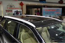 Toyota Highlander 2013-2019 Barras de techo integradas grises OEM (plástico ABS) foto 3