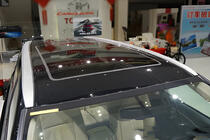 Toyota Highlander 2013-2019 Barras de techo integradas grises OEM (plástico ABS) foto 2