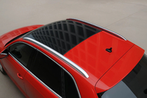 Audi A3 2012-2020 Barras de techo longitudinales (2 uds, aluminio) foto 5