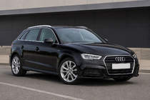 Audi A3 2012-2020 Barras de techo longitudinales (2 uds, aluminio) foto 1