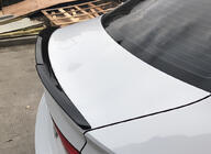 Audi A3 2012-2020 Alerón (1234 Upgrade V2, negro) foto 1