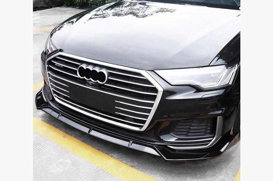 Audi A6 C8 2018–2025 Labio delantero (negro) Image