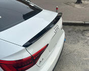 Audi A4 B9 2015-2024 Alerón Lip (1234 Upgrade, Negro) foto 2