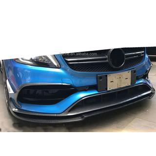 Labio delantero (para AMG-Line / A45 AMG HB 2016-2018, negro) foto 3