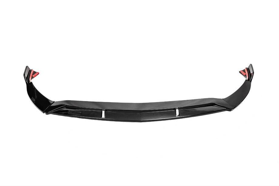 Mercedes A-class W176 2012-2018 Labio delantero (para AMG-Line / A45 AMG HB 2016-2018, negro) Foto 4