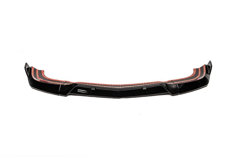 Mercedes C-class W204 2007-2015 Labio delantero para 1234 Upgrade (2011-2014) Negro Foto 1