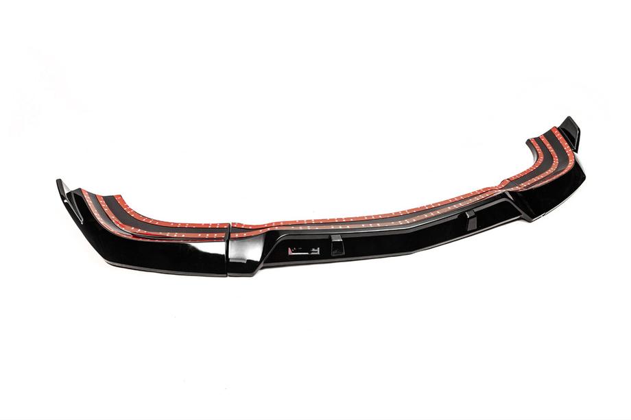 Mercedes C-class W204 2007-2015 Labio delantero para 1234 Upgrade (2011-2014) Negro Foto 3