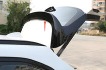 BMW X1 F48 2015-2022 Alerón Lip (1234 Upgrade, Negro) foto 7