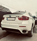 BMW X6 E71 2008–2014 Alerón Lip (1234 Upgrade, Negro) foto 1