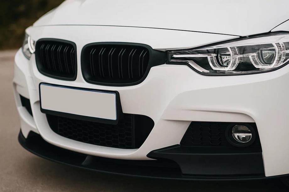 BMW 3 Series F30/F31 2012-2019 Riñones M-Look (Negro Mate) Image