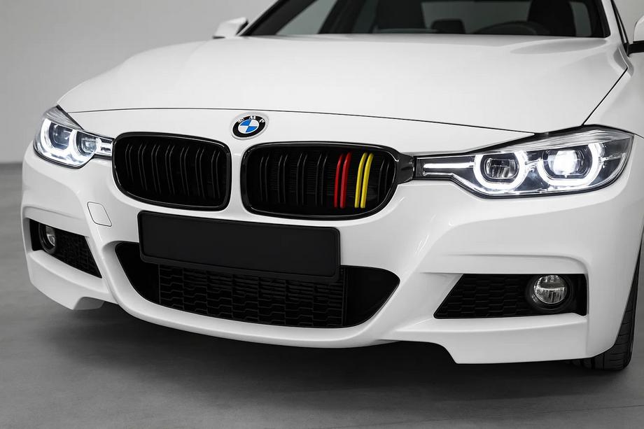 BMW 3 Series F30/F31 2012-2019 Riñoneras M-Look (German Color) Image