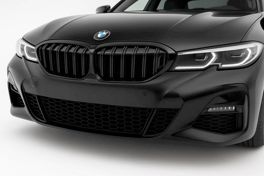BMW 3 Series G20/G21 2018- Riñeras M-Look V2 (2018-2022, Negro Brillante) Image