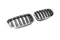 BMW 5 Series F10/F11 2010–2016 Parrilla riñón (2 uds, Cromo) foto 3