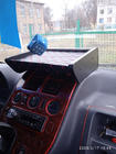 Mercedes Vito W638 1996-2003 Estante para salpicadero (Negro con costura roja) foto 6