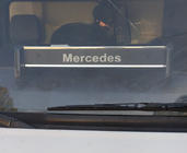 Mercedes T2 (507-814) 1967-1996 Estante para salpicadero (Negro con costura roja) foto 2