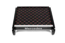 Mercedes T1 (207-410) 1977-1995 Estante para salpicadero (Negro con costura roja) foto 2