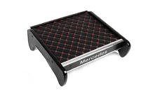 Mercedes T1 (207-410) 1977-1995 Estante para salpicadero (Negro con costura roja) foto 3