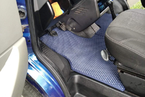Volkswagen T4 Transporter 1990-2003 Alfombrillas EVA (Azules) foto 1