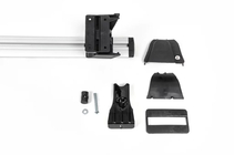 Nissan Leaf 2010-2017 Baca de techo para techo liso (cromo, par) foto 13