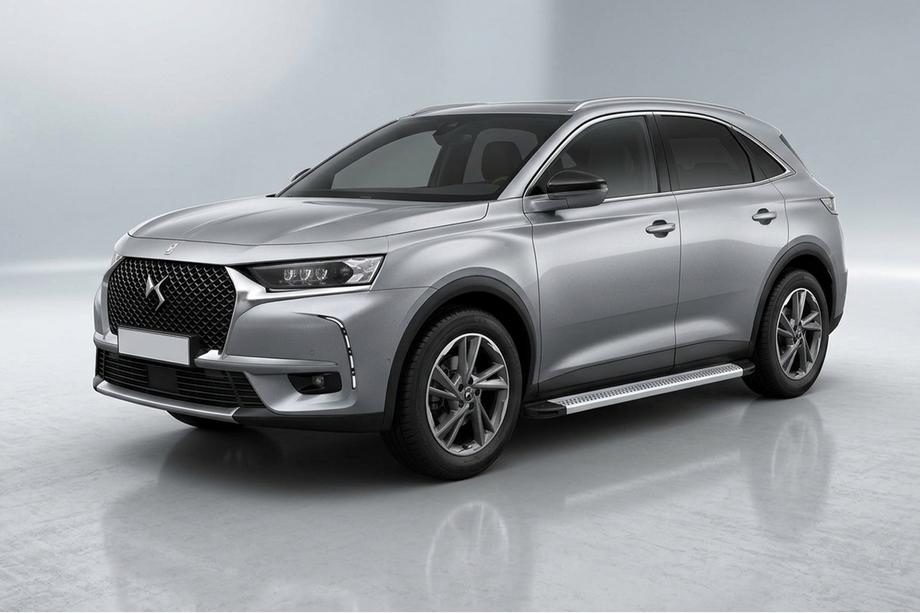 DS 7 Crossback 2017-2022 Estribos Laterales Maya V2 (2 uds., Aluminio) Image