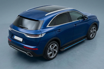 DS 7 Crossback 2017-2022 Estribos Laterales Maya Blue (2 uds., Aluminio) foto 1