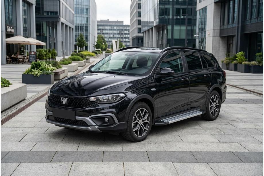 Fiat Tipo Cross 2021- Estribos Laterales Vision New Grey (2 uds., Aluminio) Image