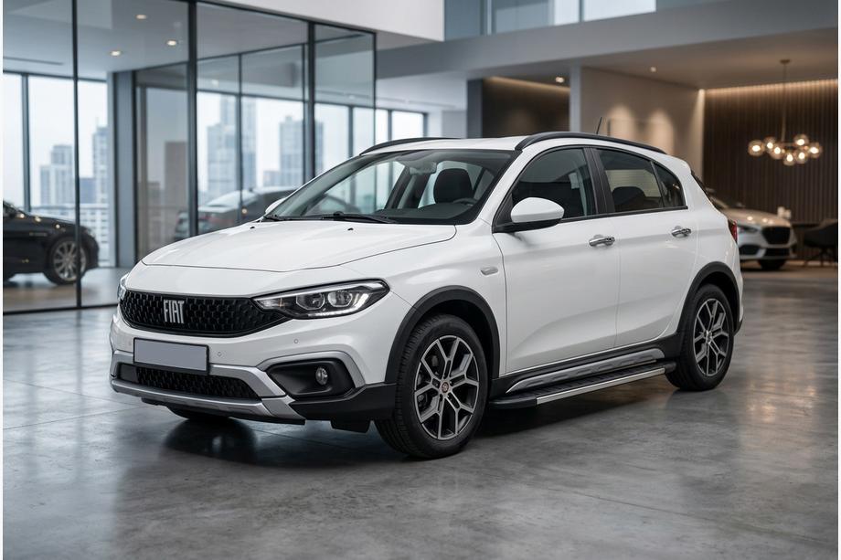 Fiat Tipo Cross 2021- Estribos Laterales Duru (2 uds., Aluminio) Image
