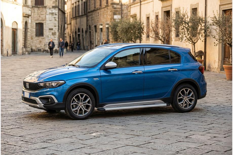 Fiat Tipo Cross 2021- Estribos Laterales Maya V2 (2 uds., Aluminio) Image