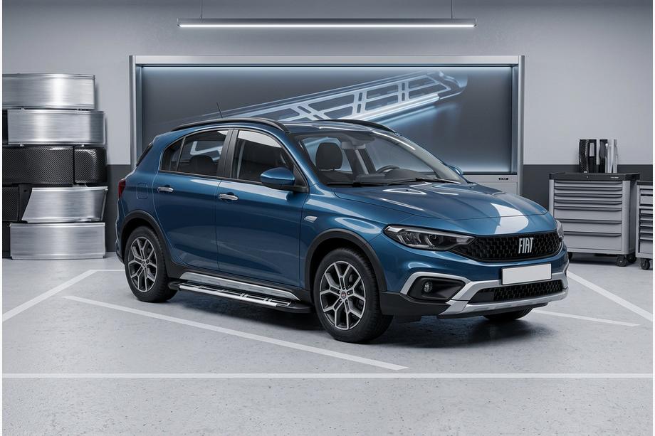 Fiat Tipo Cross 2021- Estribos Laterales Sunrise (2 uds., Aluminio) Image