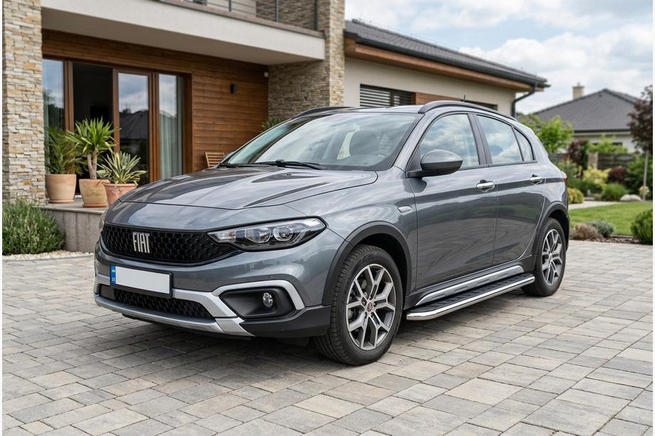 Fiat Tipo Cross 2021- Estribos Laterales Maydos V1 (2 uds., Aluminio) Image