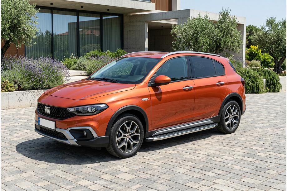 Fiat Tipo Cross 2021- Estribos Laterales BlackLine (2 uds., Aluminio) Image