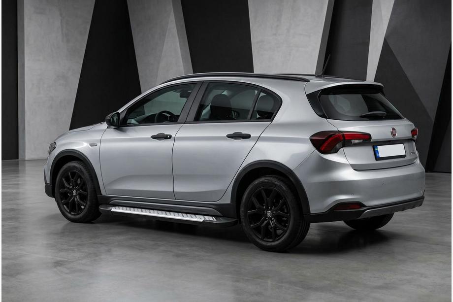 Fiat Tipo Cross 2021- Estribos laterales Allmond Grey (2 uds., aluminio) Image