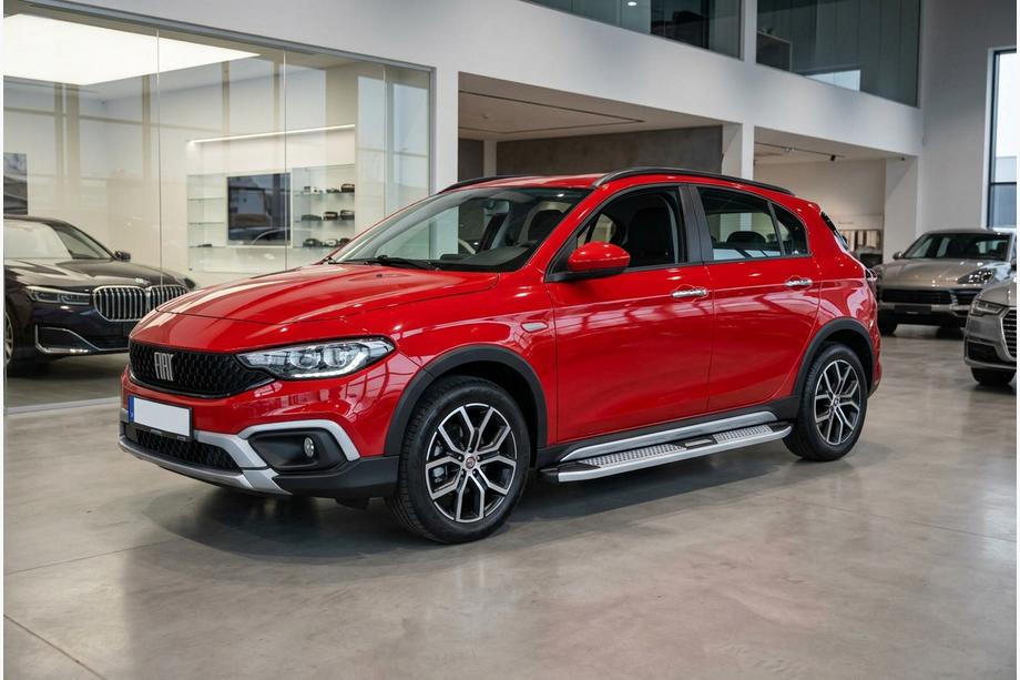 Fiat Tipo Cross 2021- Estribos Laterales Mevsim Grey (2 uds., Aluminio) Image