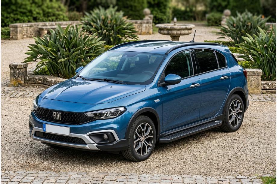 Fiat Tipo Cross 2021- Estribos Laterales Allmond Black (2 uds., Aluminio) Image