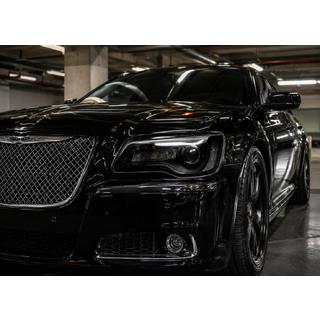 Faros delanteros Black Edition (2 uds) Chrysler C300 2011-2023 foto 1
