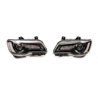 Faros delanteros Black Edition (2 uds) Chrysler C300 2011-2023 foto 2