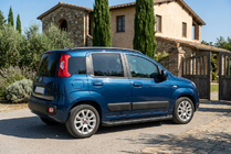 Fiat Panda 2011-2023 Estribos Laterales Allmond Black (2 uds., Aluminio) foto 1