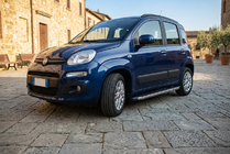 Fiat Panda 2011-2023 Estribos Laterales BlackLine (2 uds., Aluminio) foto 1